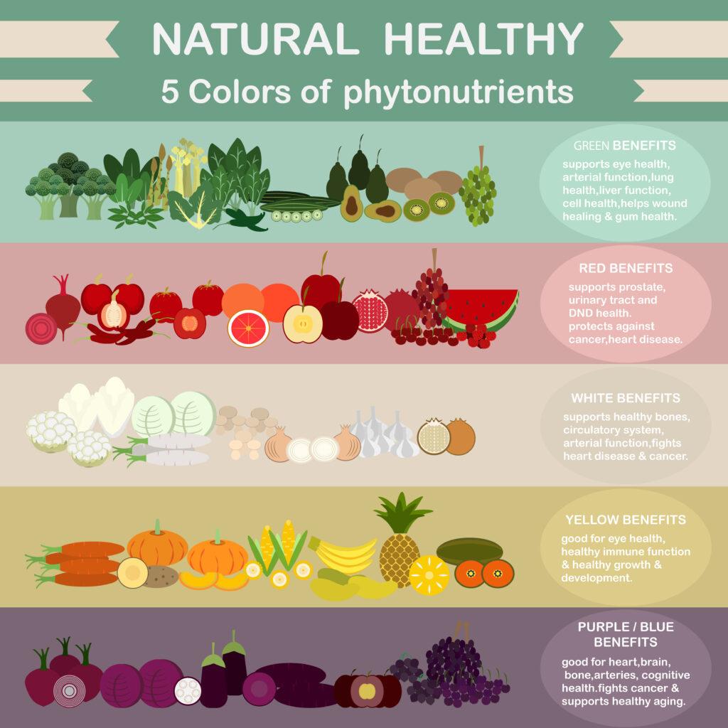 Harnessing the Health Benefits of Phytonutrients and Fiber